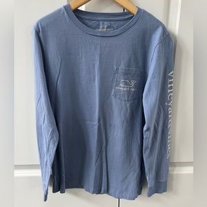 Vineyard Vines long sleeve T.  Size S (8-10)